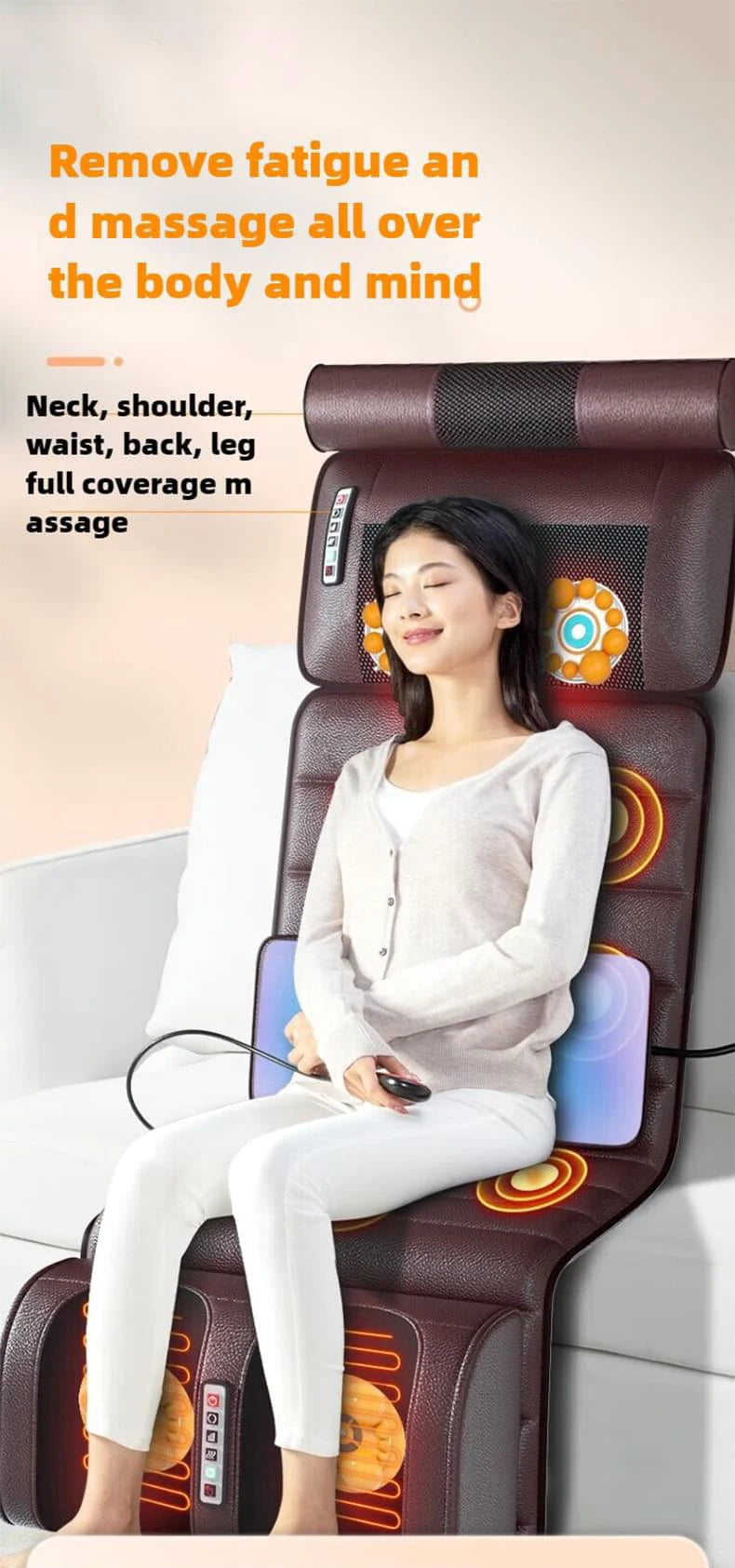 Full-Body Heated Massage Mattress
