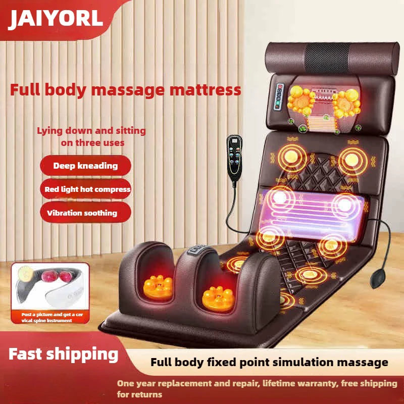 Full-Body Heated Massage Mattress